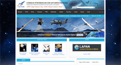 Desktop Screenshot of lapan.go.id